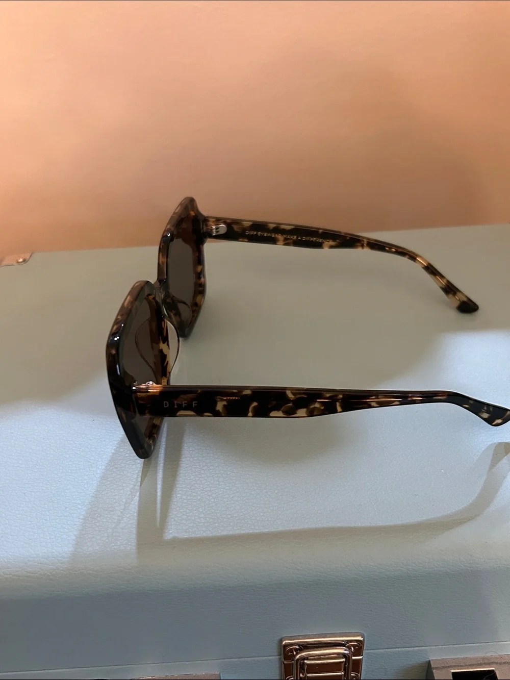 Diff eyewear - Tortoise - Presley - Brown - Sunglasses